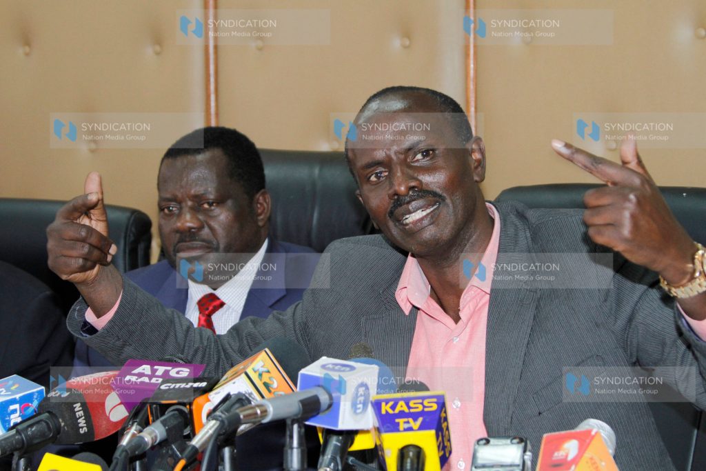 KNUT Secretary General Wilson Sossion