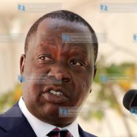 Interior and Co-ordination of National Government Cabinet Secretary Fred Matiang'i