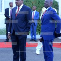 President Uhuru Kenyatta with his Deputy William Ruto