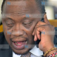 Deputy prime minister Uhuru Kenyatta