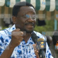 Lands Minister James Orengo
