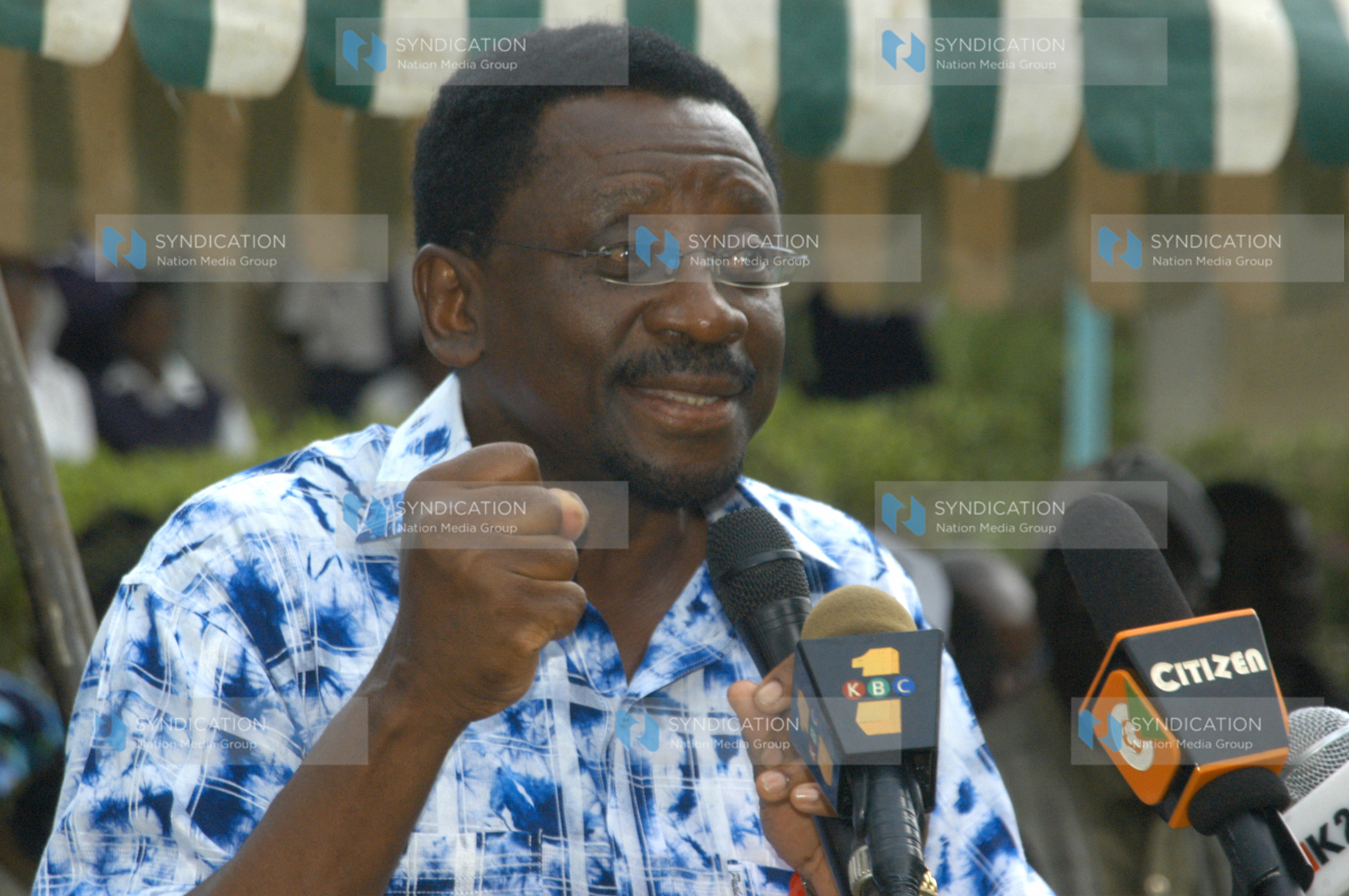 Lands Minister James Orengo