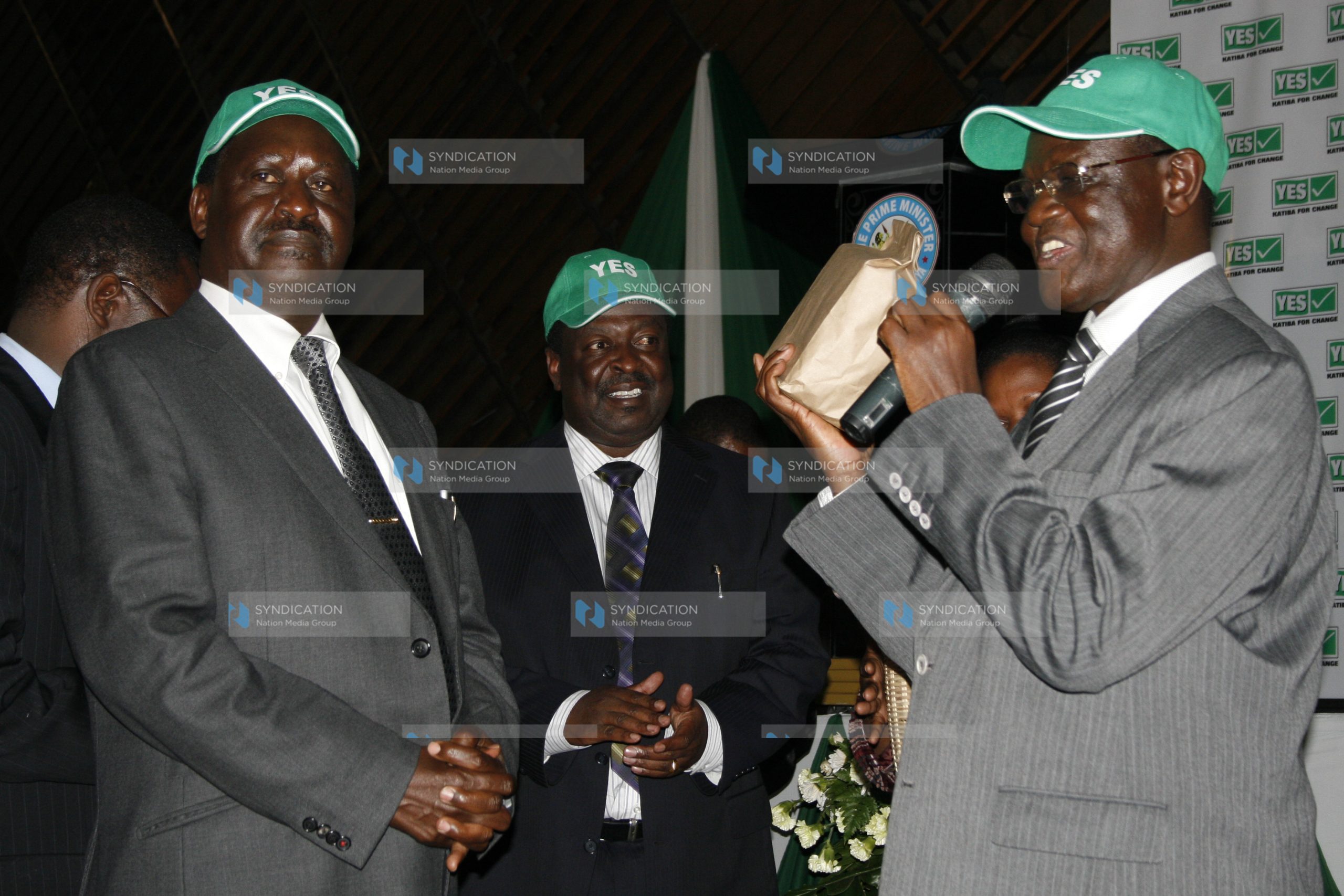 Yes campaign held at the KICC