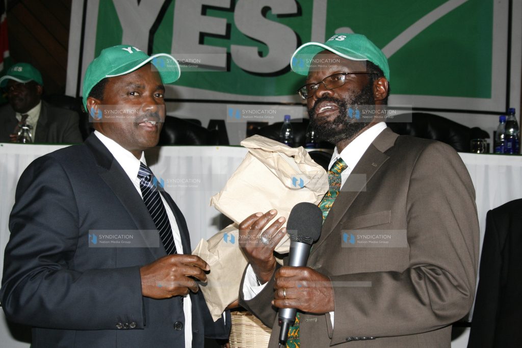 Yes campaign held at the KICC