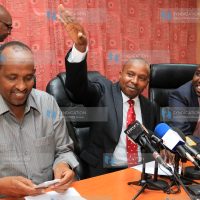 National Assembly Majority Leader Aden Duale ,Senate Majority Leader Kithure Kindiki