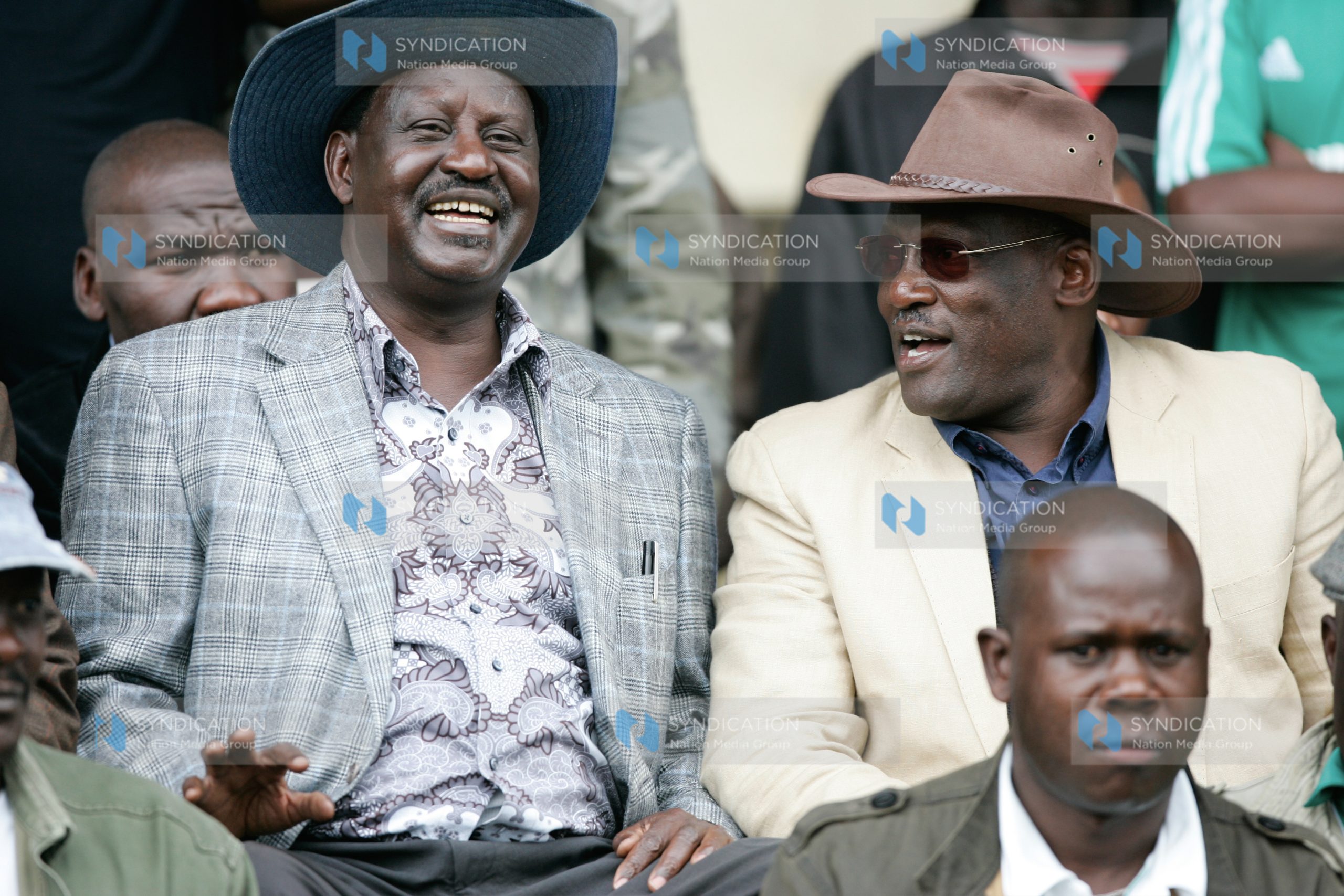Prime Minister Raila Odinga and Johnston Muthama