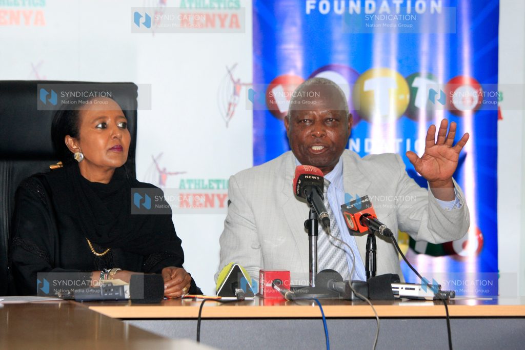 Athletics Kenya President Rtd Lt Gen Jack Tuwei name the Tokyo, 2020 Olympic Marathon Team