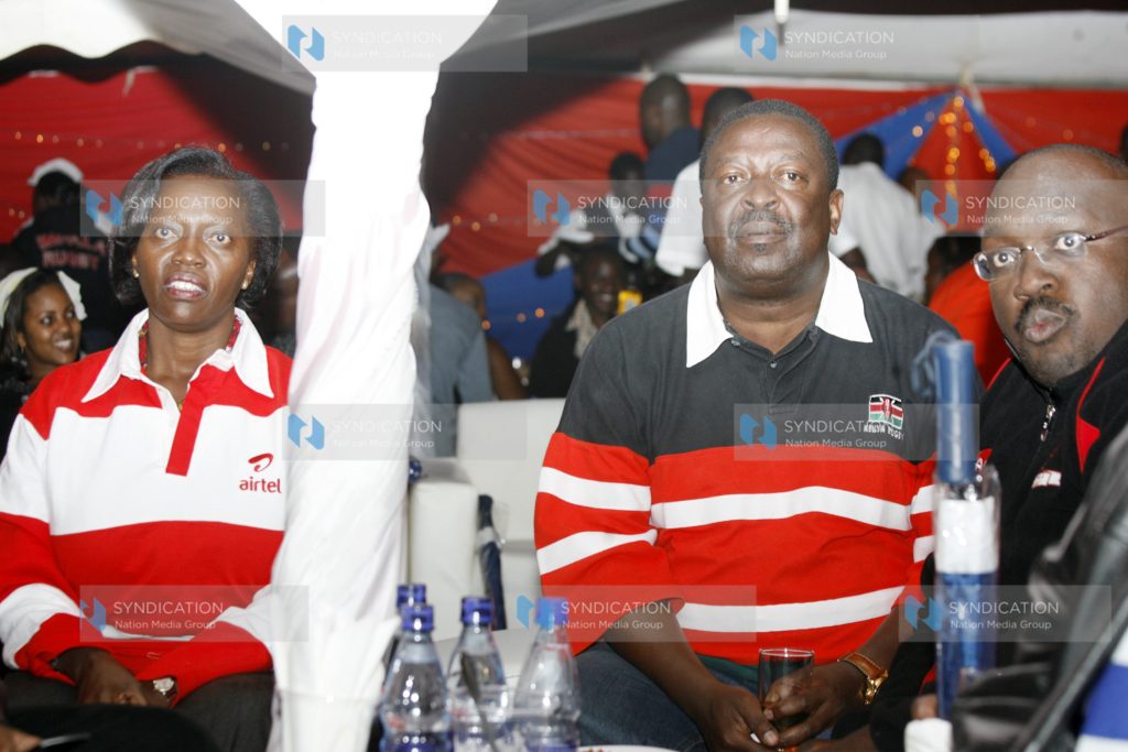 Politicians Martha Karua and Musalia Mudavadi