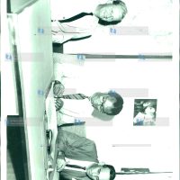 Signing an agreement on a £2 Million loan from Britain for the East African Common Services in Dar es Salaam