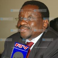 Lands Minister James Orengo