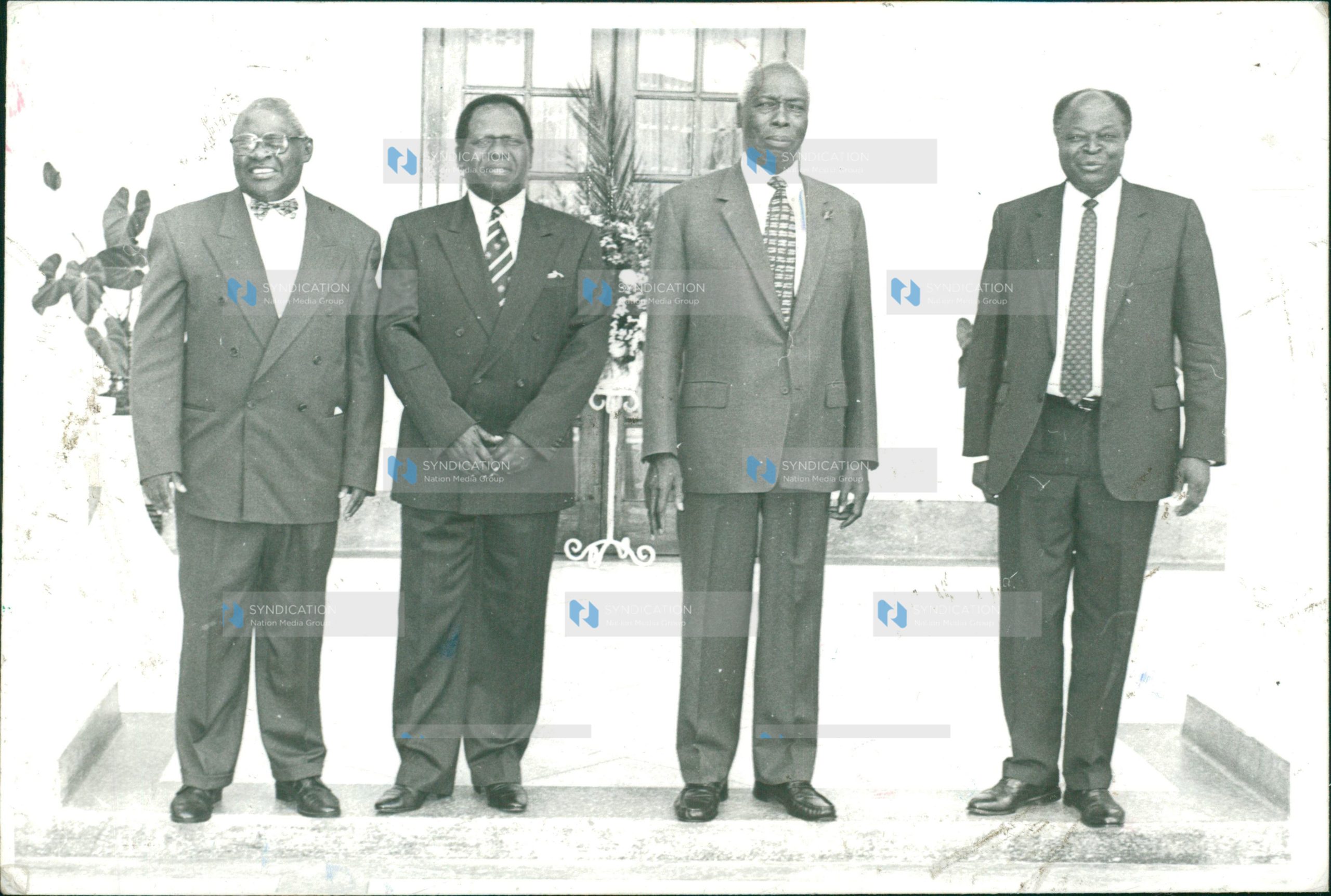 President Moi and the three main Opposition leaders hold a rare three-hour meeting at State House