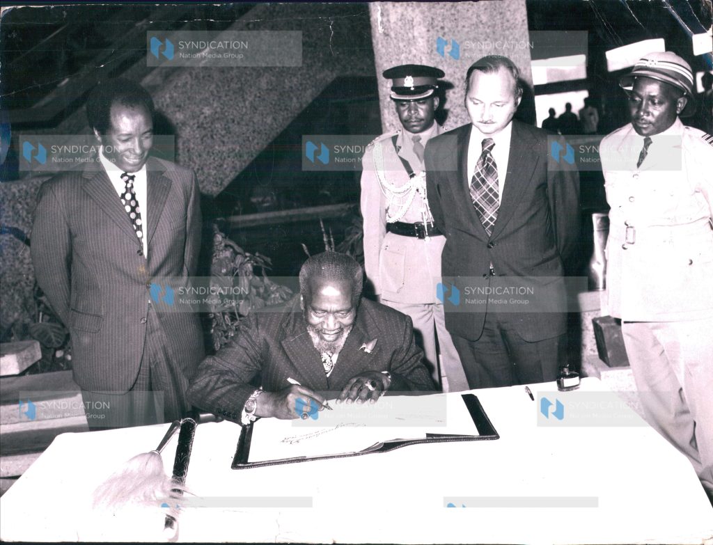 President Mzee Jomo Kenyatta calls for urgent and effective action to preserve the environment