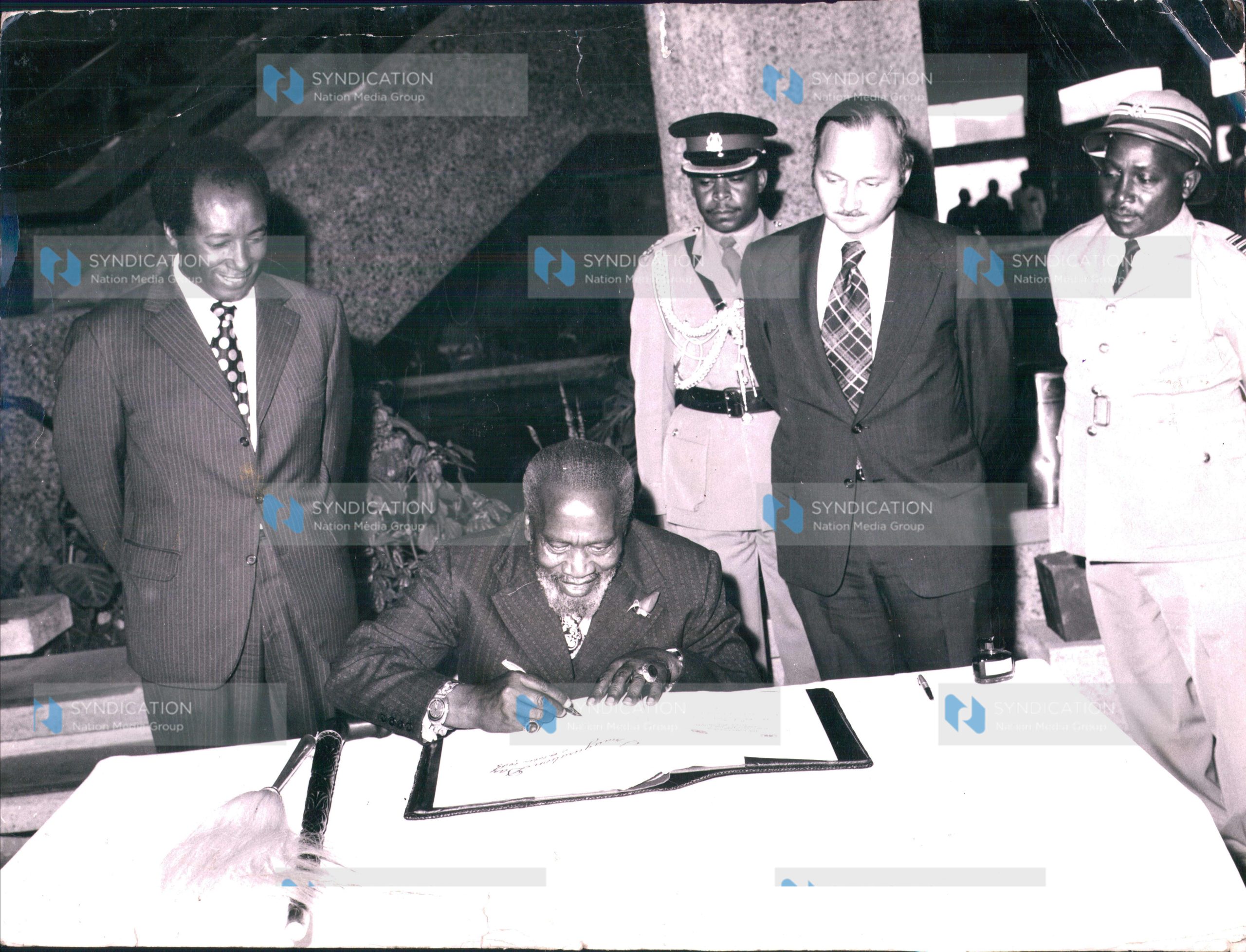 President Mzee Jomo Kenyatta calls for urgent and effective action to preserve the environment