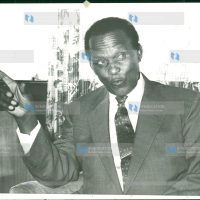 Cabinet Minister Paul Ngei kicks up a row with the Attorney-General, Mr. Justice Mathew Guy Muli