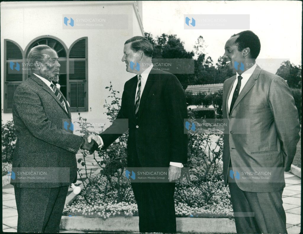 President Jomo Kenyatta names a senior British Army Officer Major-General Robert Bernard Penfold (inset) as Chief of Defense Staff of the Kenya Armed forces