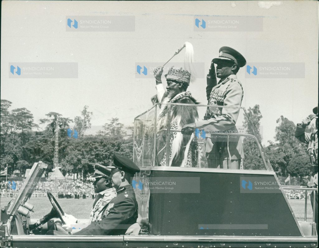 Jamhuri day. Kenya becomes a republic exactly one year after independence