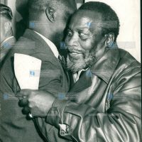 Mzee Jomo Kenyatta is released from detention in Maralal after eight years, eight months and 27 days