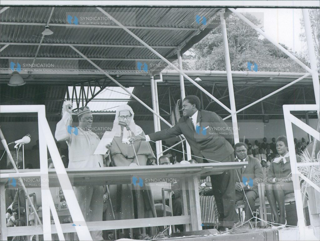 FORD-Kenya chairman Jaramogi Oginga Odinga dies at Aga Khan Hospital, Kisumu, of cardiac arrest