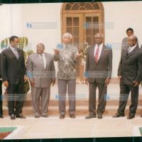 Five African Presidents witness the last three Tutsi extremist parties