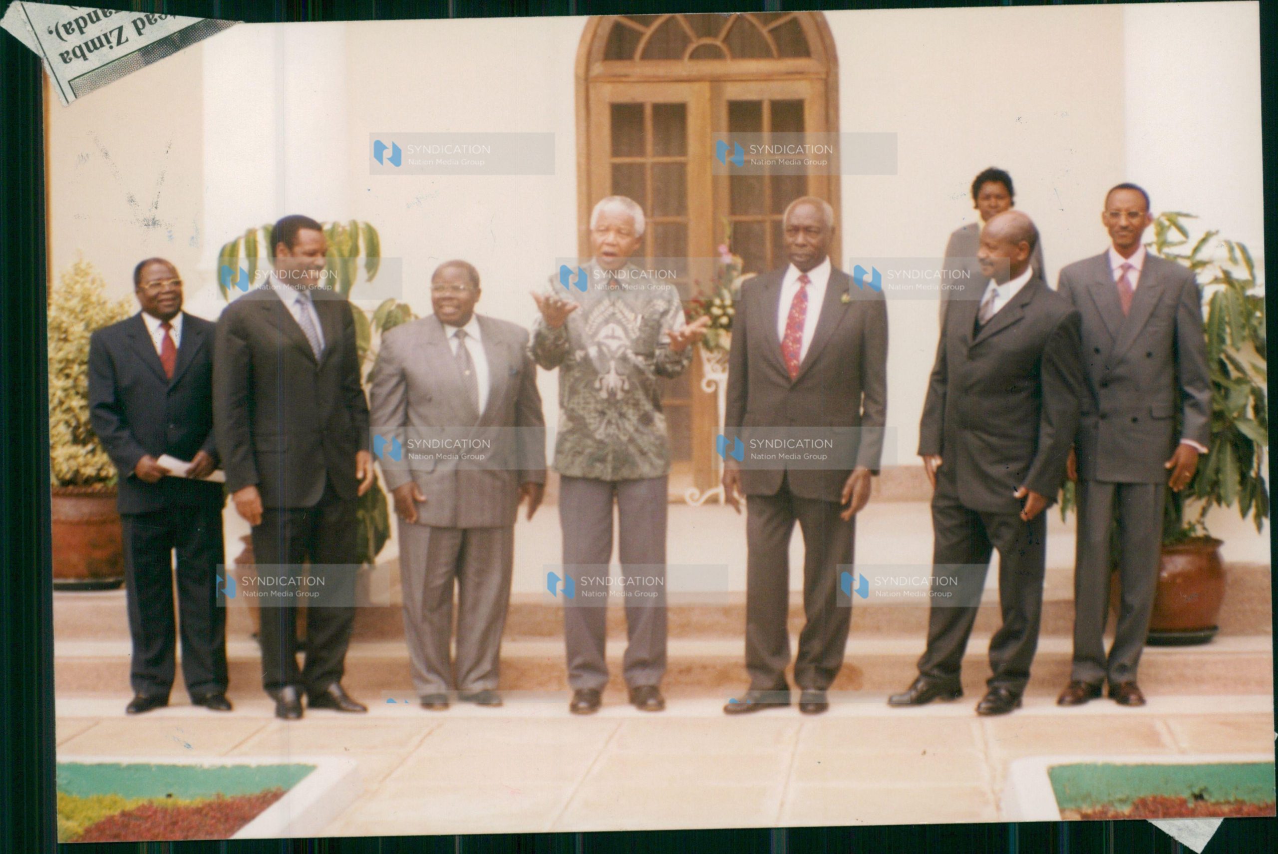Five African Presidents witness the last three Tutsi extremist parties