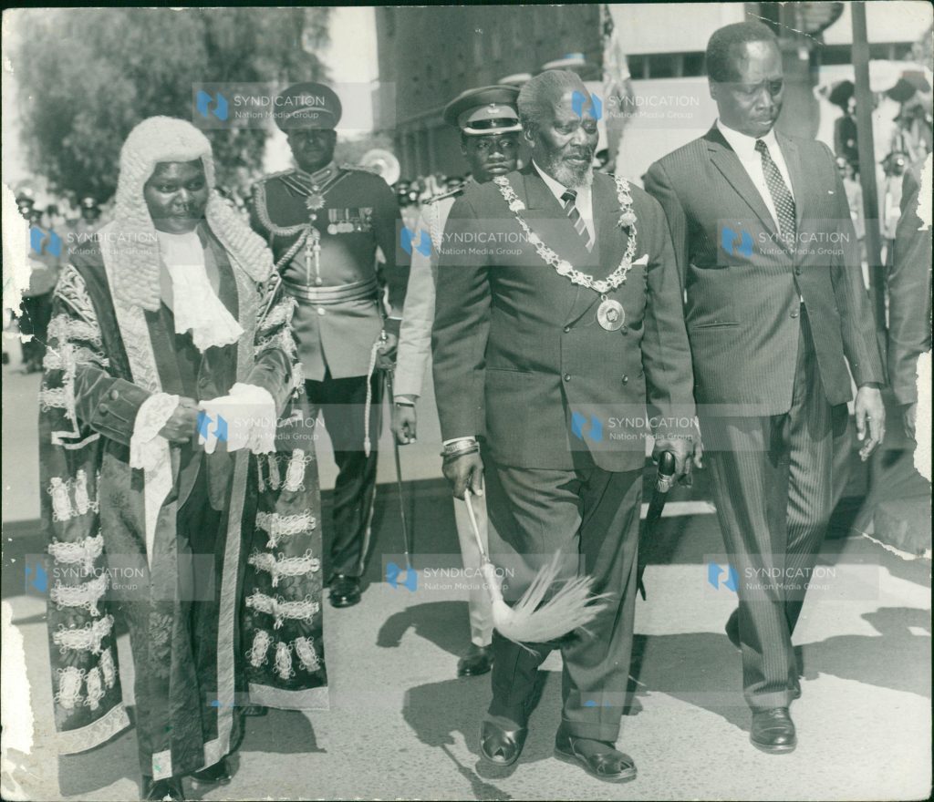 The Speaker of the Kenya National Assembly, Mr. Fredrick Mati