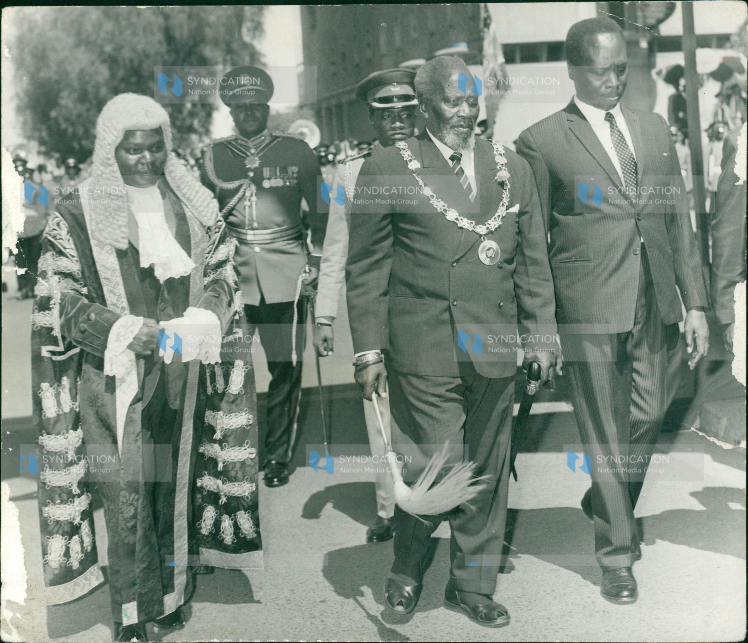 The Speaker of the Kenya National Assembly, Mr. Fredrick Mati