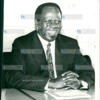 Vice-President Michael Kijana Wamalwa (Inset) dies in a London hospital at the age of 60