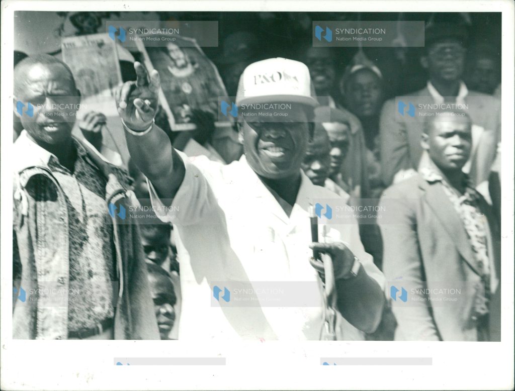 Vice-President Michael Kijana Wamalwa (Inset) dies in a London hospital at the age of 60