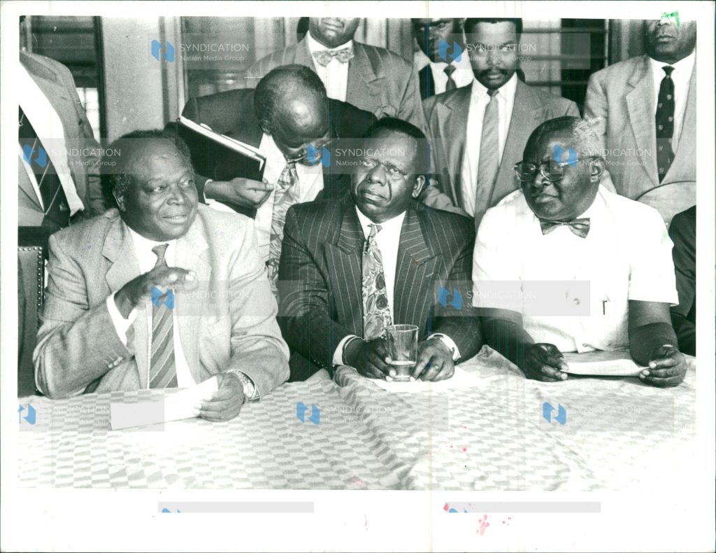 Kenya’s vice- president Michael Kijana Wamalwa dies at a London hospital aged 60