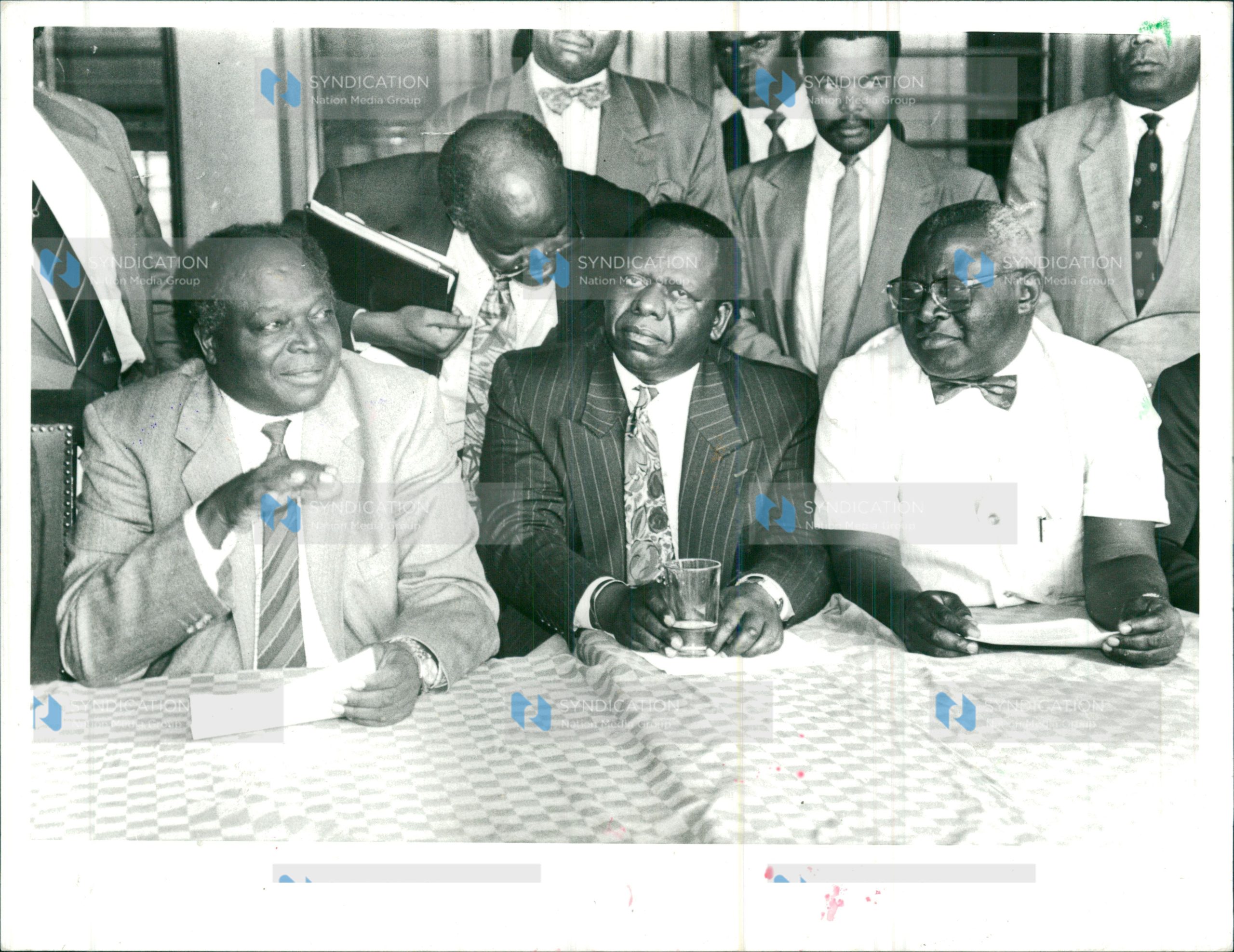 Kenya’s vice- president Michael Kijana Wamalwa dies at a London hospital aged 60