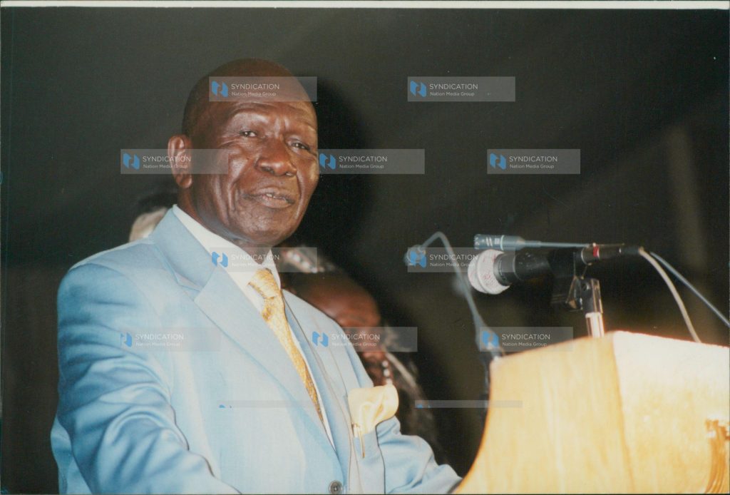 Mr. Moody Awori is named the new Vice-President, sworn in as ninth vice-president and take office