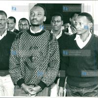 Gitobu Imanyara who emerged from detention