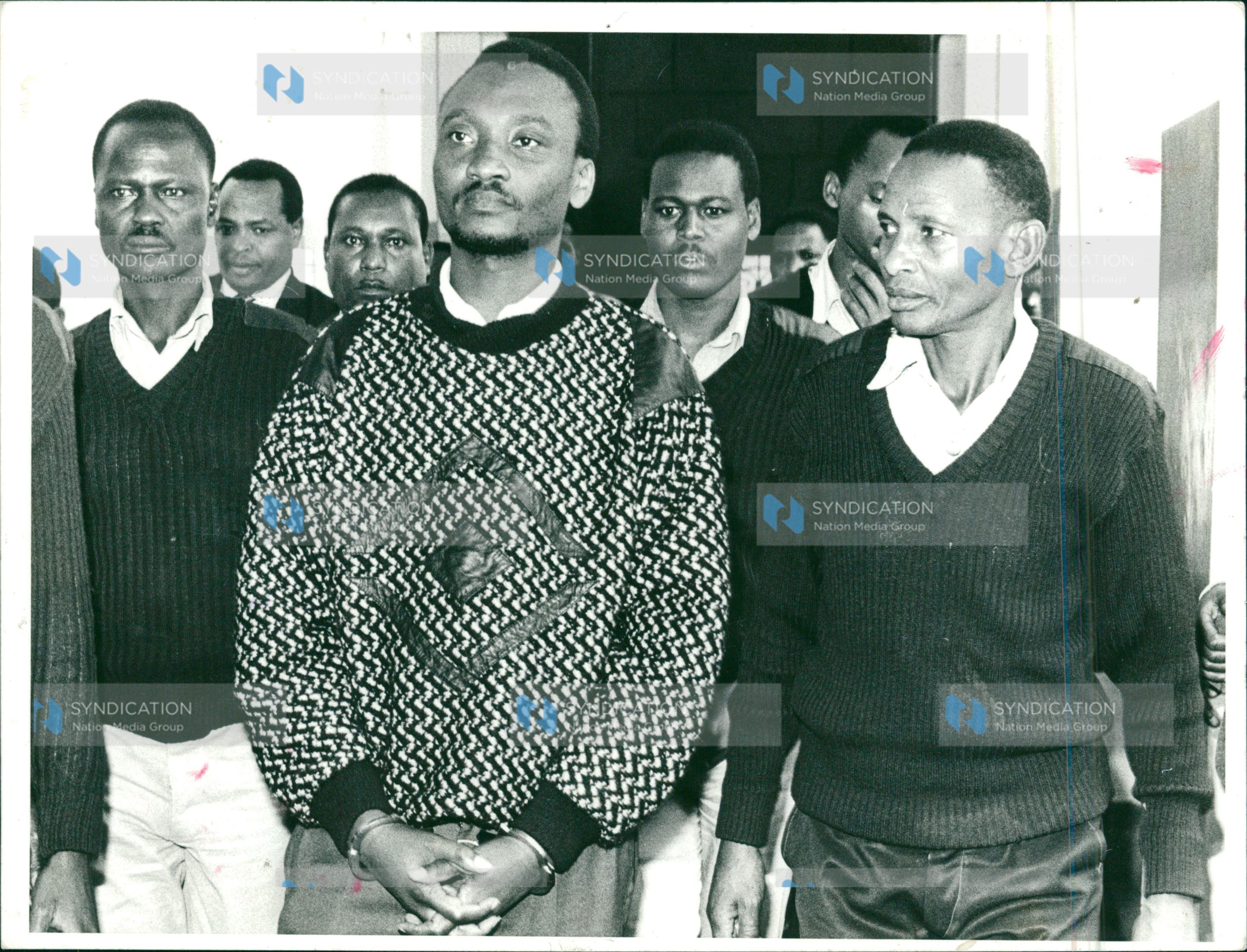 Gitobu Imanyara who emerged from detention