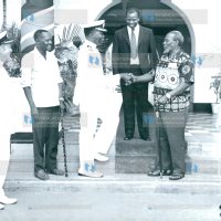 Col. Jimmy Collins Kimaro is appointed the new Commander of the Kenya Navy by President Jomo Kenyatta