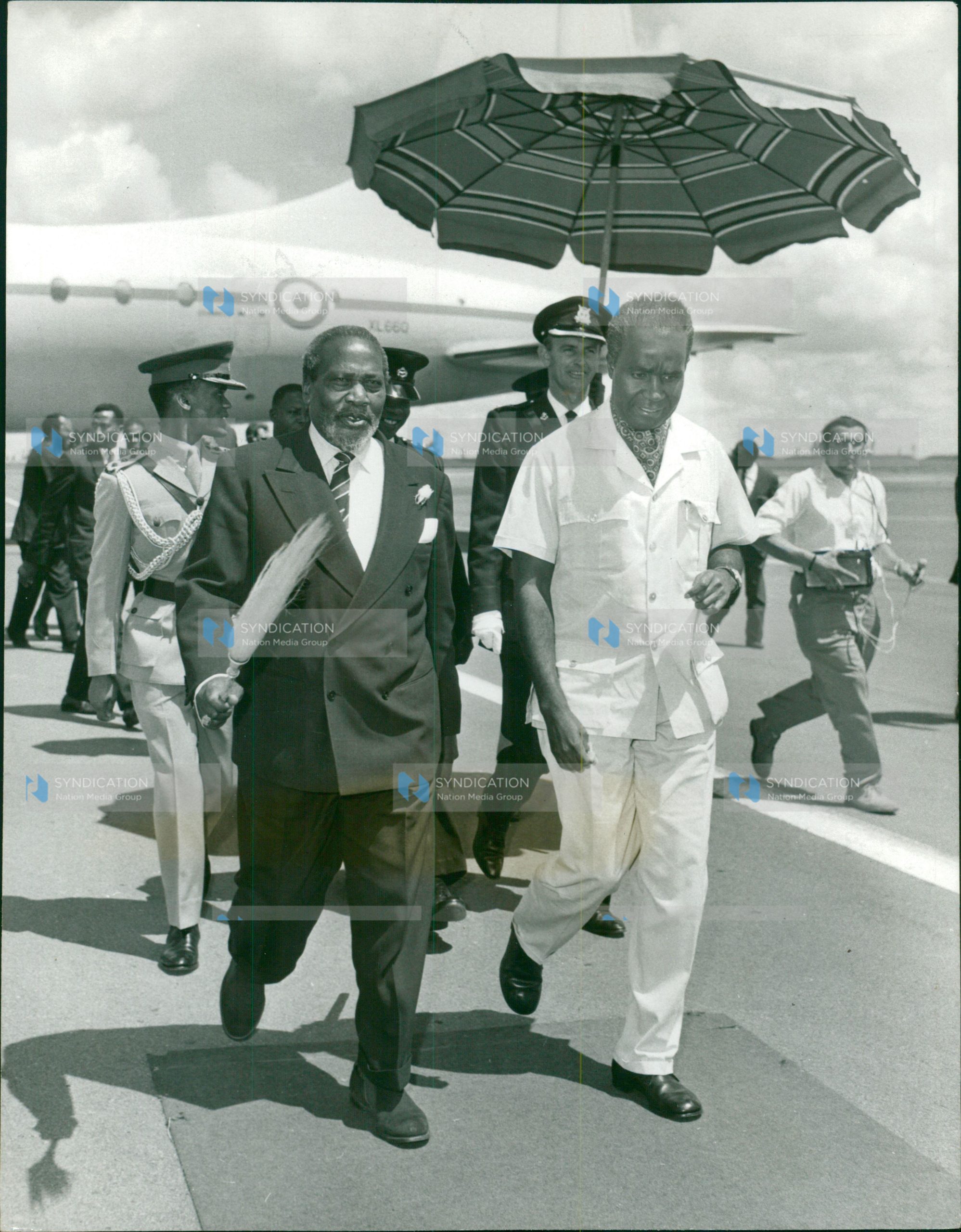 Leaders of 11 nations in East and Central Africa arrive in the country for a summit conference