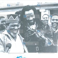 Field Marshall Mwariama (right) the first top-level Mau Mau leader