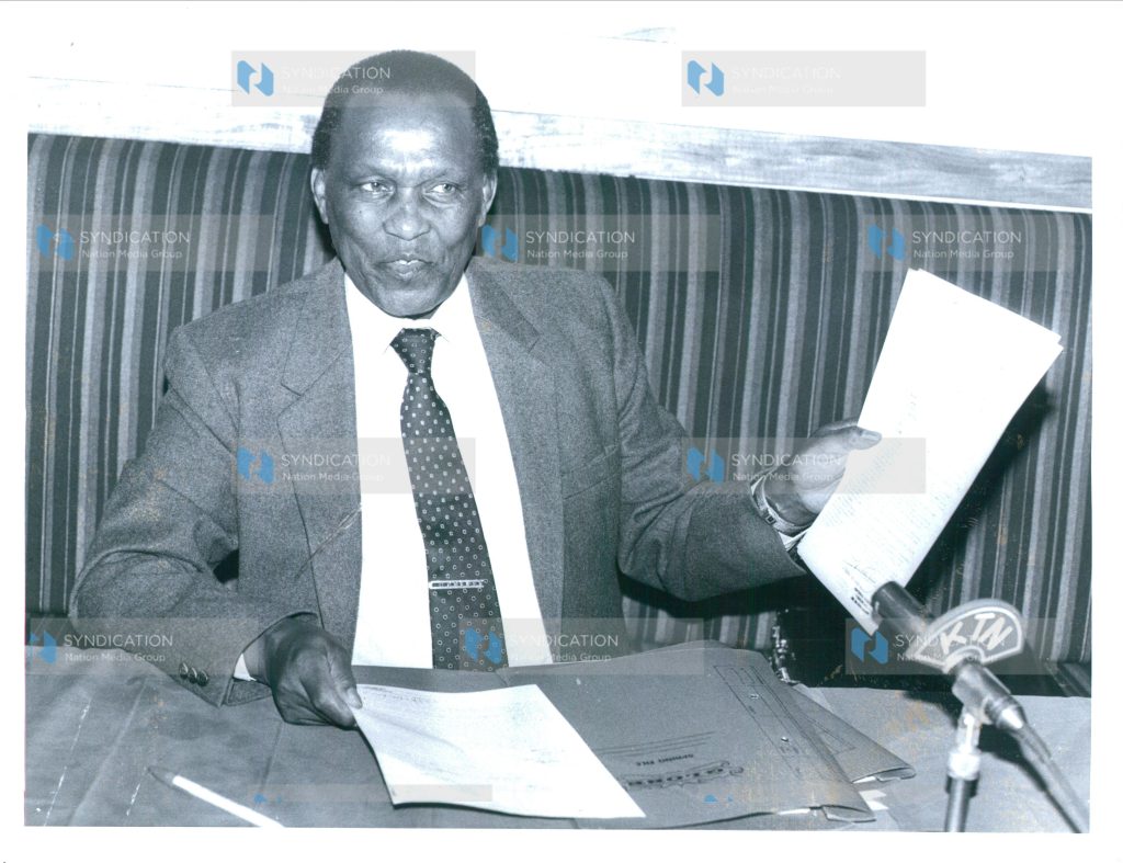 Former Cabinet Minister Paul Joseph Ngei