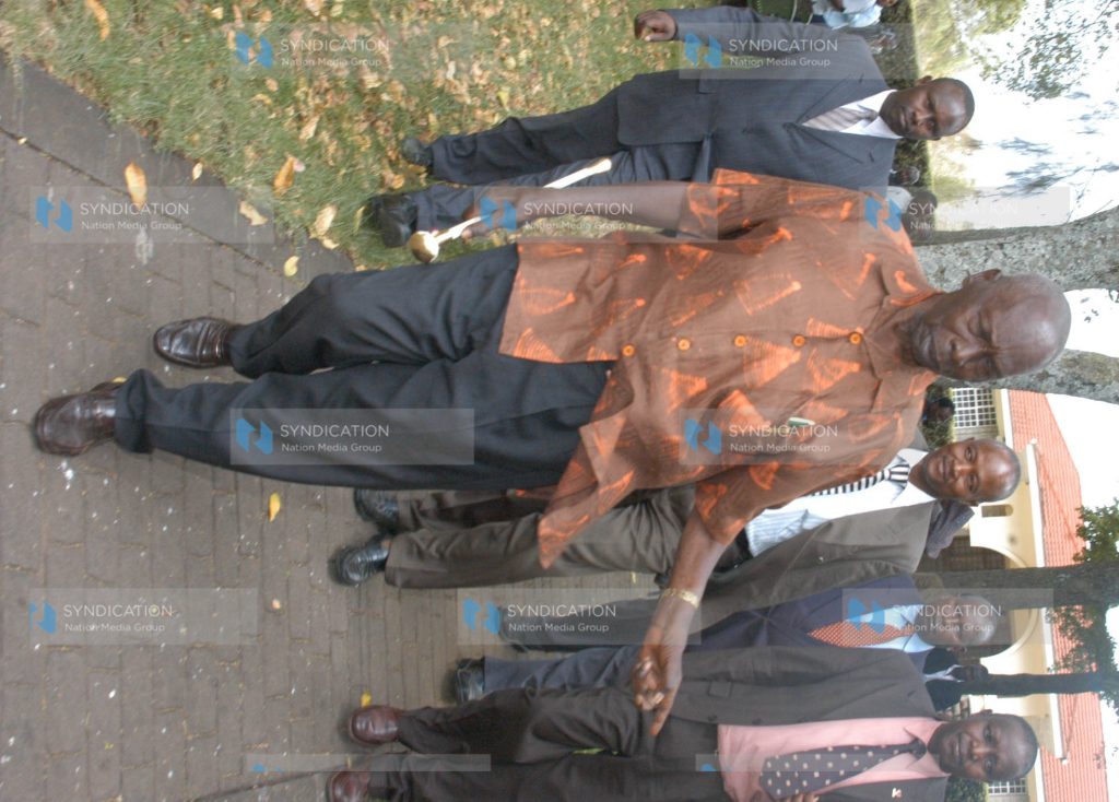 Former President Daniel arap Moi