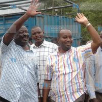 Kisauni constituency MP Hassan Ali Joho and the deputy Prime Minister Musalia Mudavadi