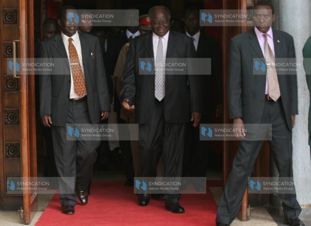 President Mwai Kibaki and Prime Minister Raila Odinga