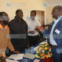 Prime Minister Raila Odinga with Henry Kosgei, William Ruto and prof Anyang Nyong'o
