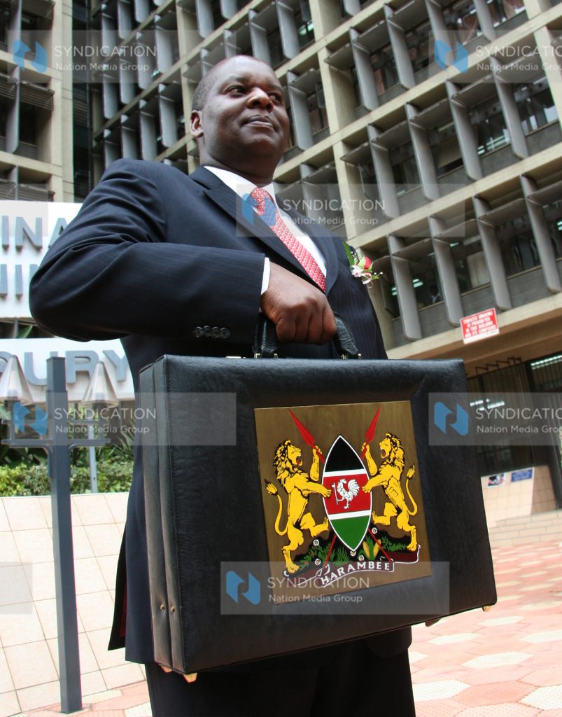 Finance Minister Amos Kimunya