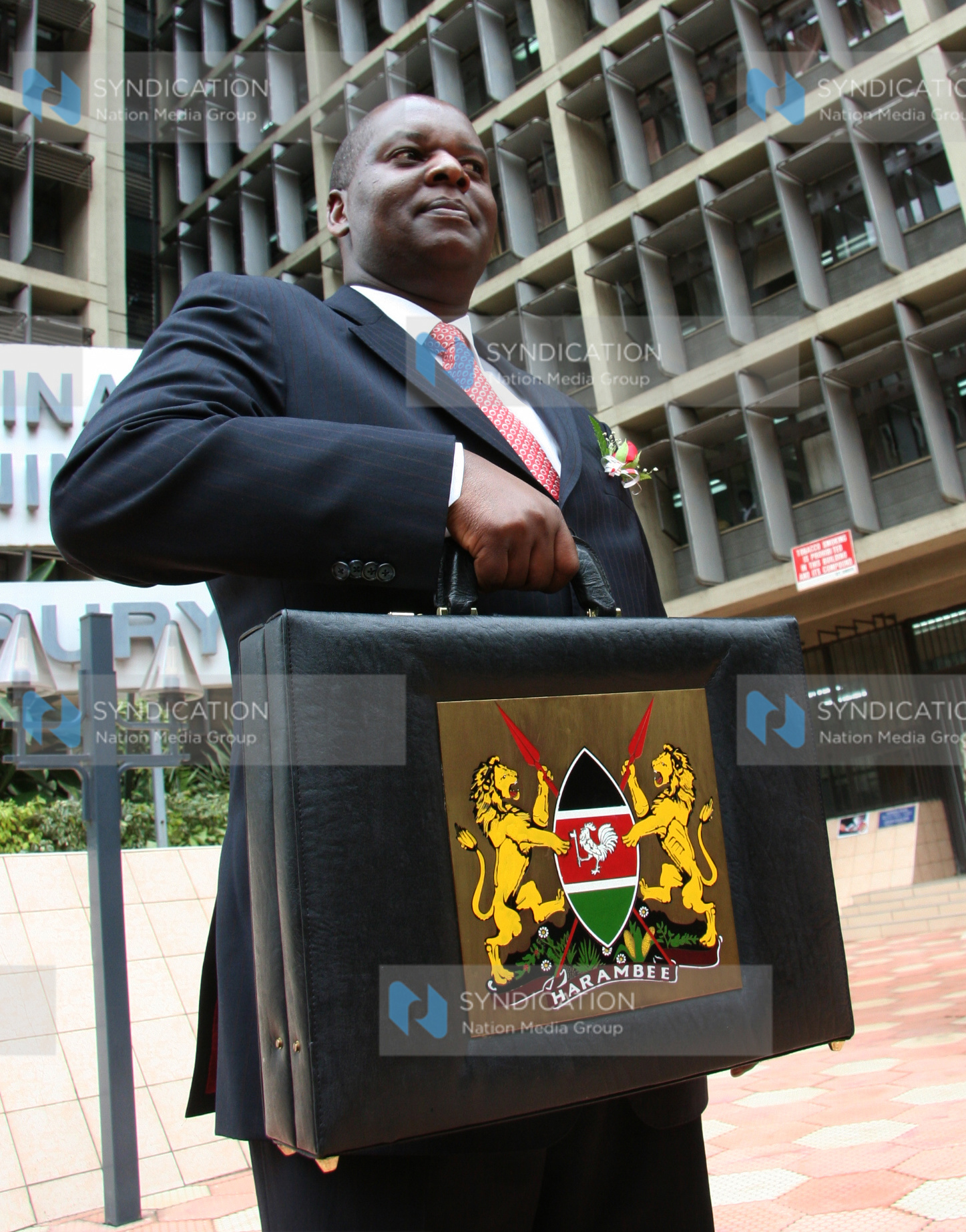 Finance Minister Amos Kimunya