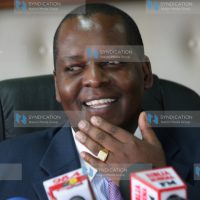 Finance Minister Amos Kimunya