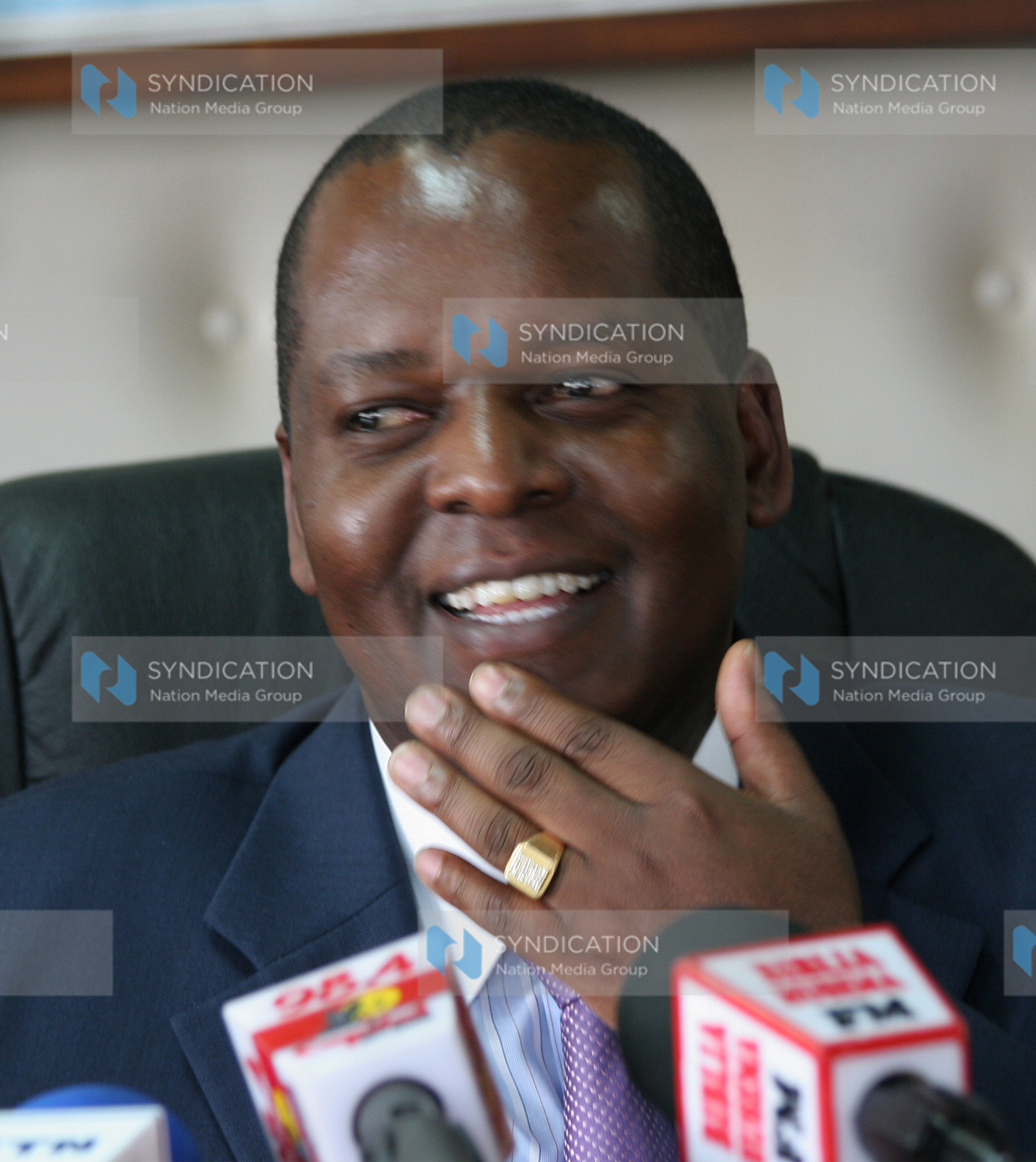 Finance Minister Amos Kimunya