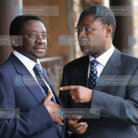 Ministers James Orengo and Moses Wetangula