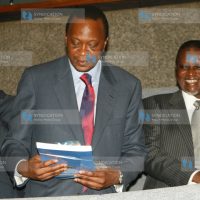 Deputy Prime Minister and Minister for Finance Uhuru Kenyatta