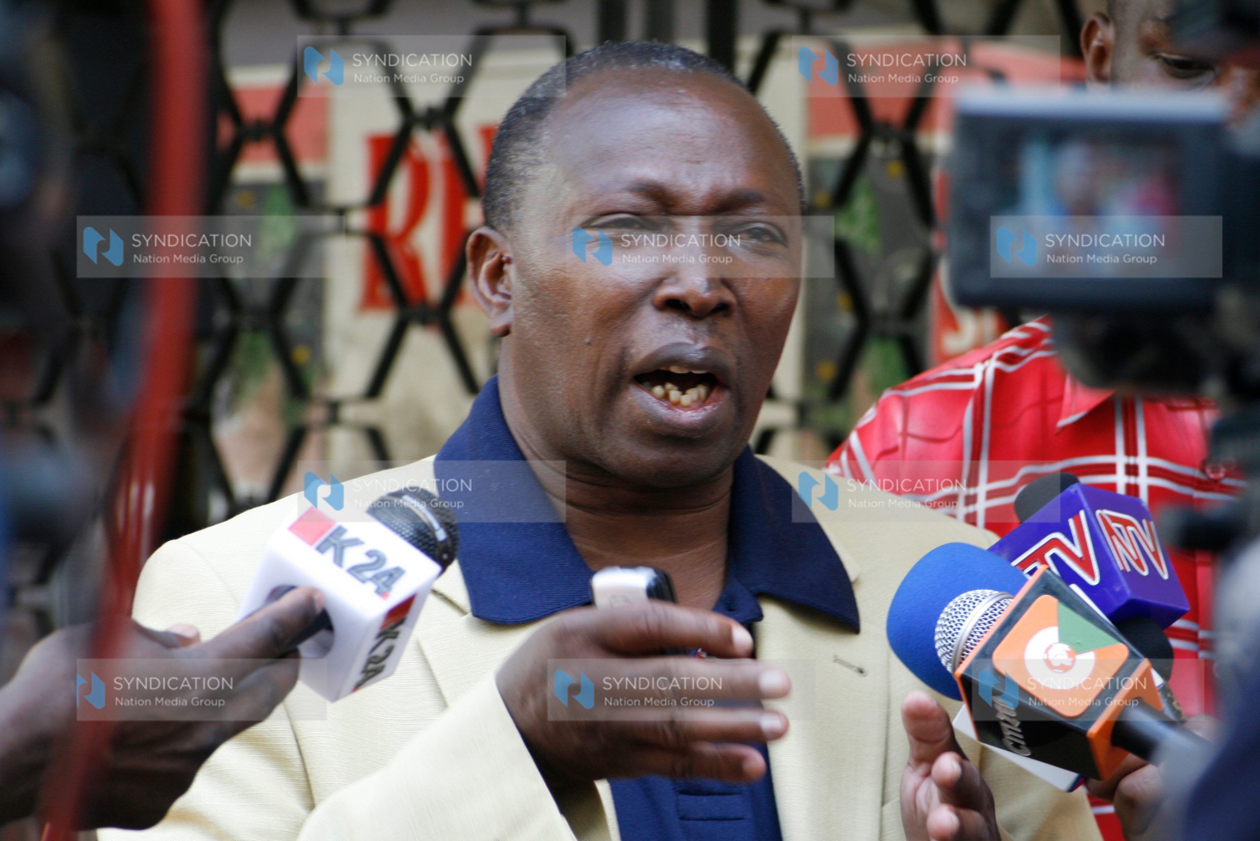 Organizing secretary PNU Maina Kamanda