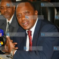 Deputy Prime Minister and Minister for Finance Uhuru Kenyatta