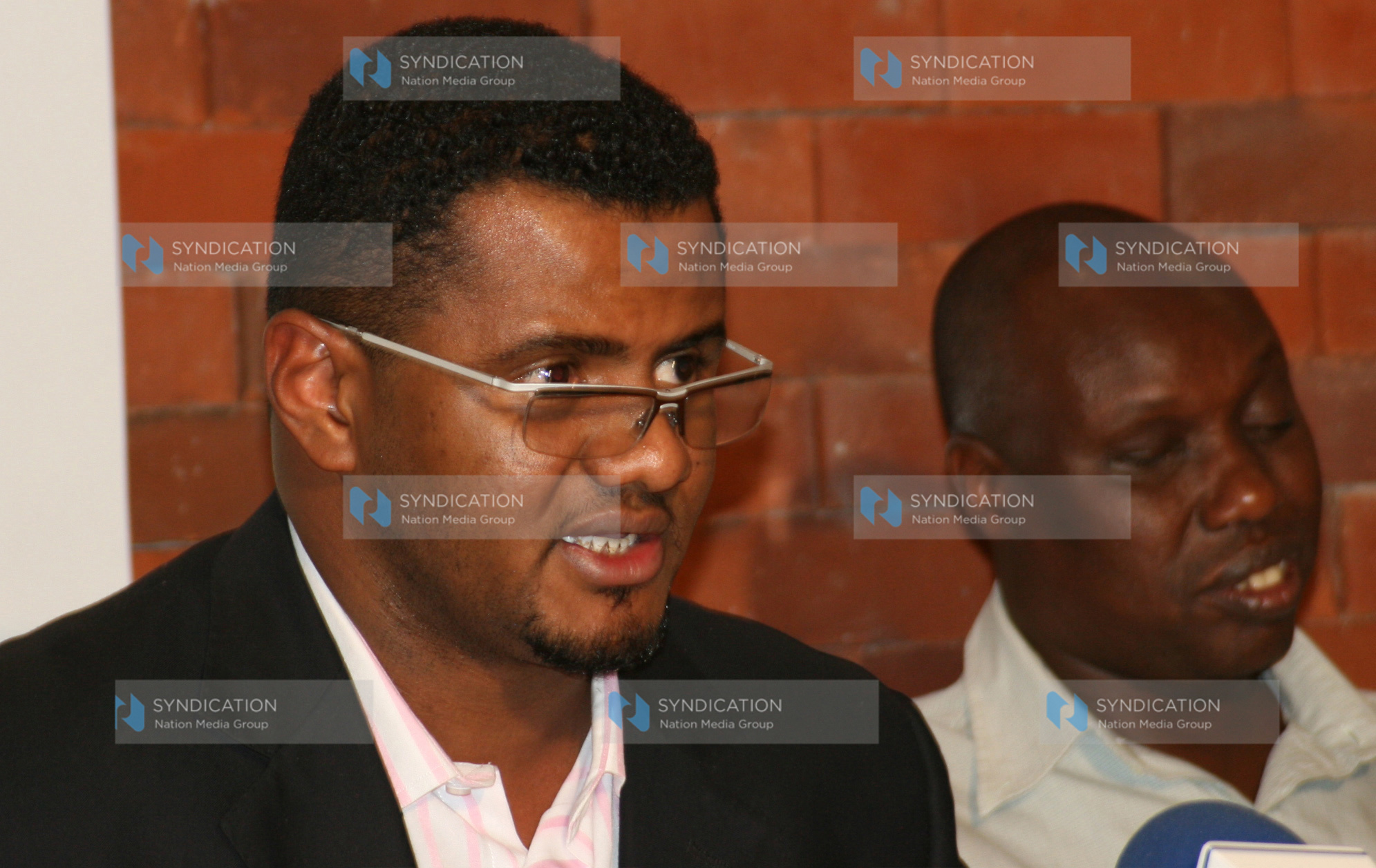The vice chairman Kenya National Commission on Human Rights, Hassan Omar Hassan